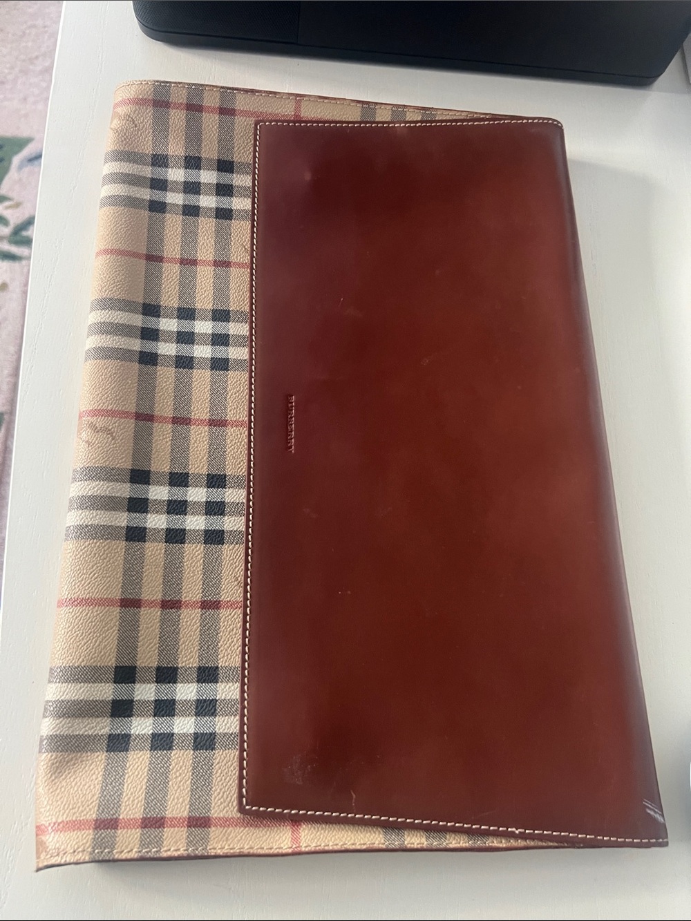 Burberry London nova check portfolio